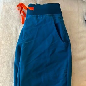 Figs blue XS petite joggers. Worn once, don’t fit.